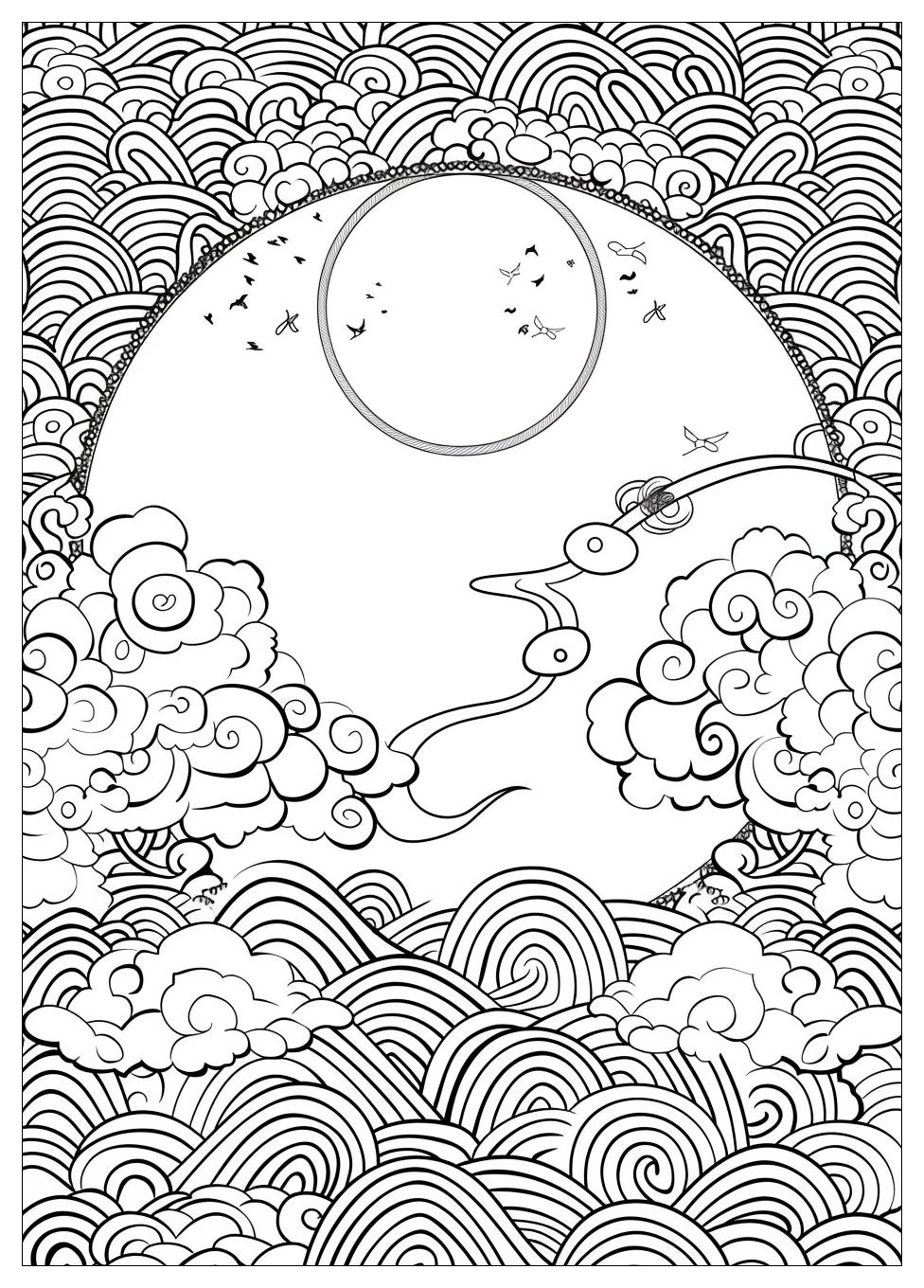 Yin Yang Coloring Pages-16
