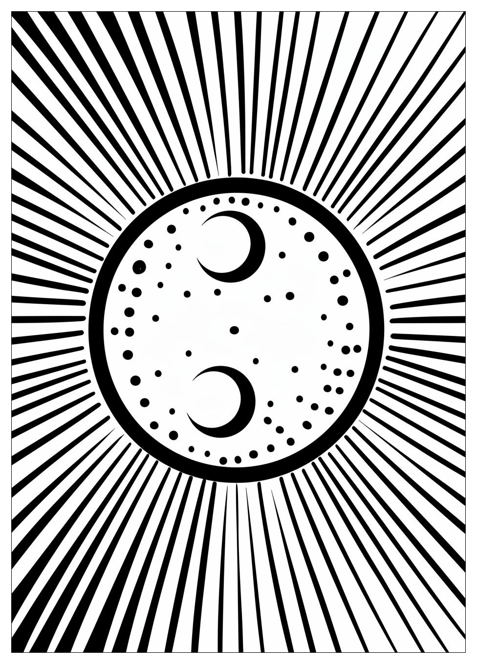 Yin Yang Coloring Pages-2