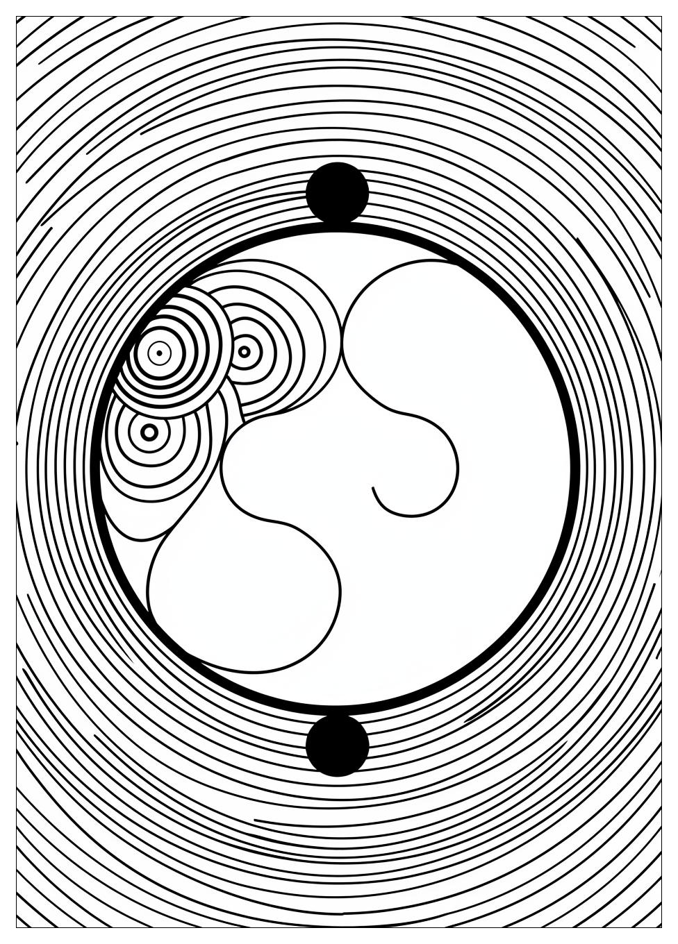 Yin Yang Coloring Pages-6