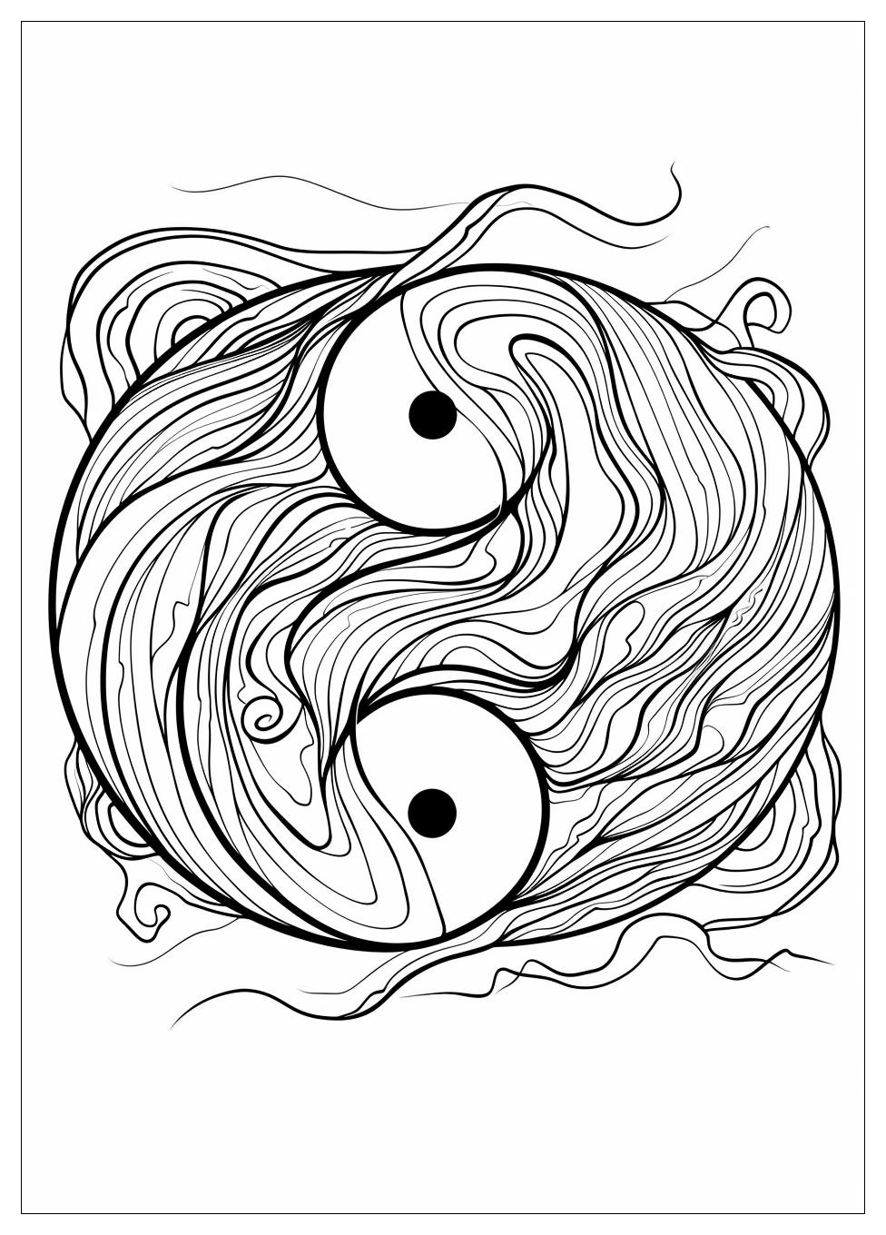 Yin Yang Coloring Pages-9