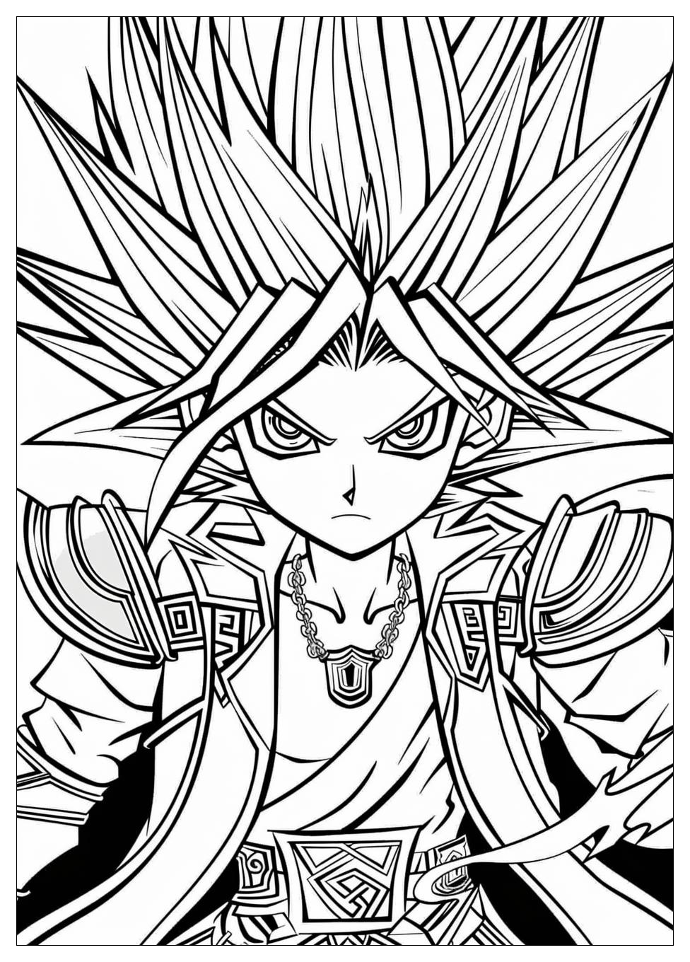 Yu Gi Oh Coloring Pages-10