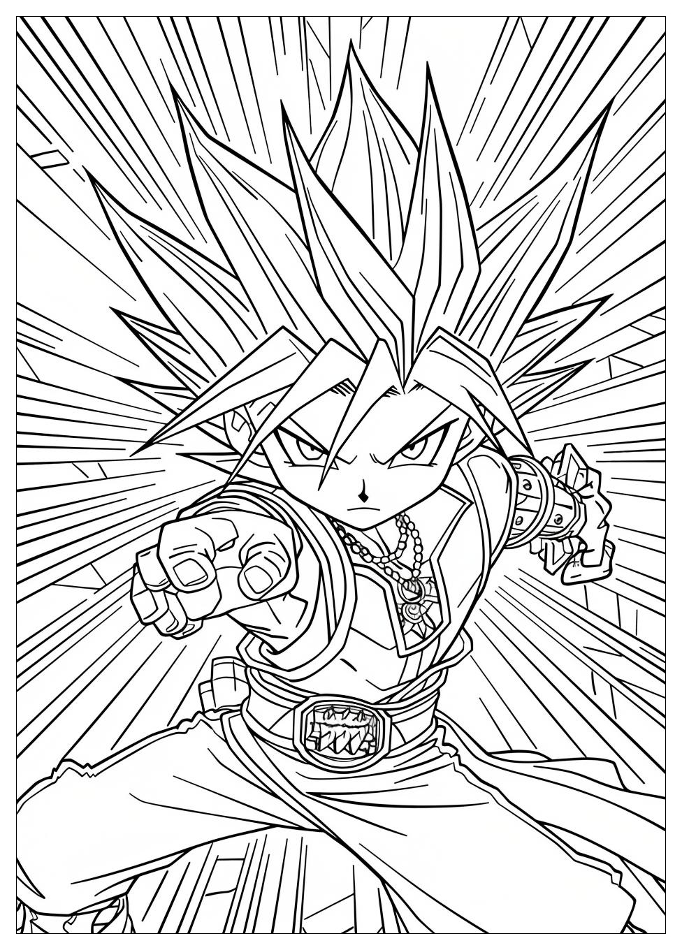 Yu Gi Oh Coloring Pages-11