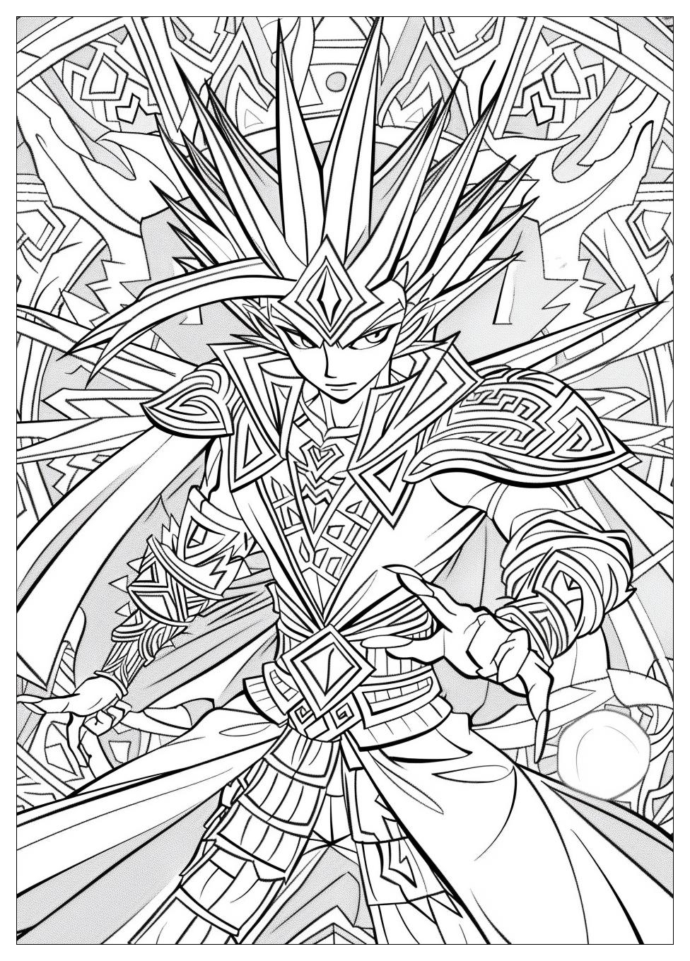 Yu Gi Oh Coloring Pages-14