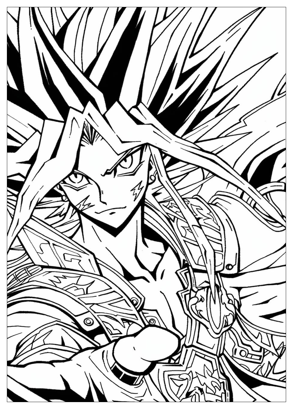 Yu Gi Oh Coloring Pages-15