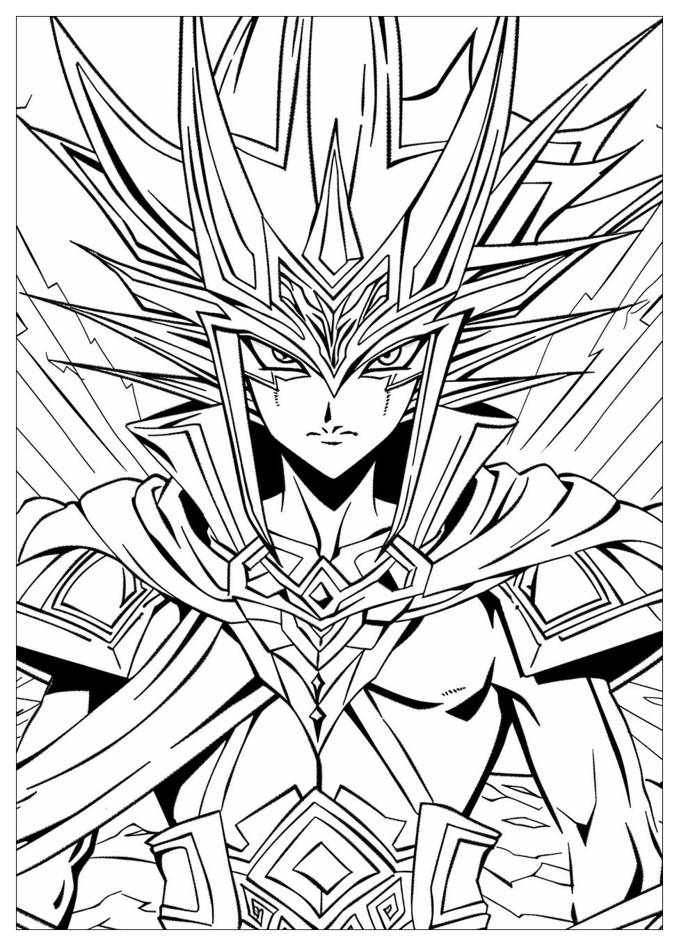Yu Gi Oh Coloring Pages-16