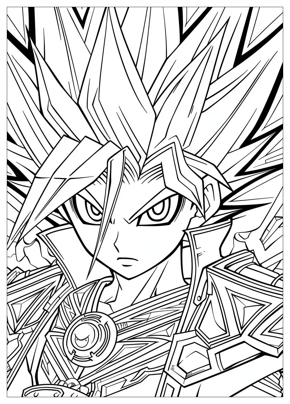 Yu Gi Oh Coloring Pages-17