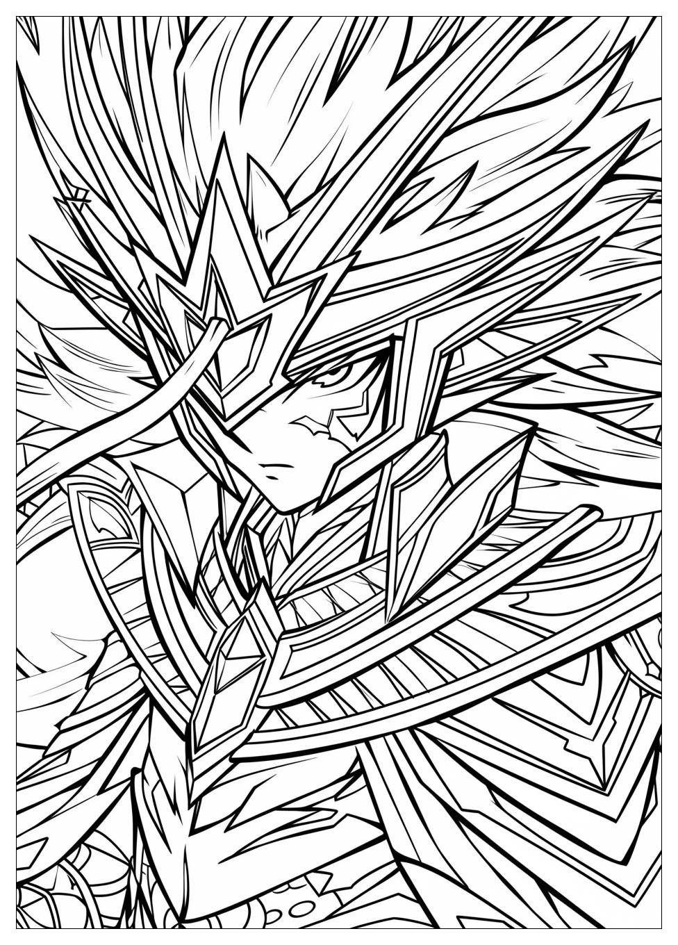 Yu Gi Oh Coloring Pages-18