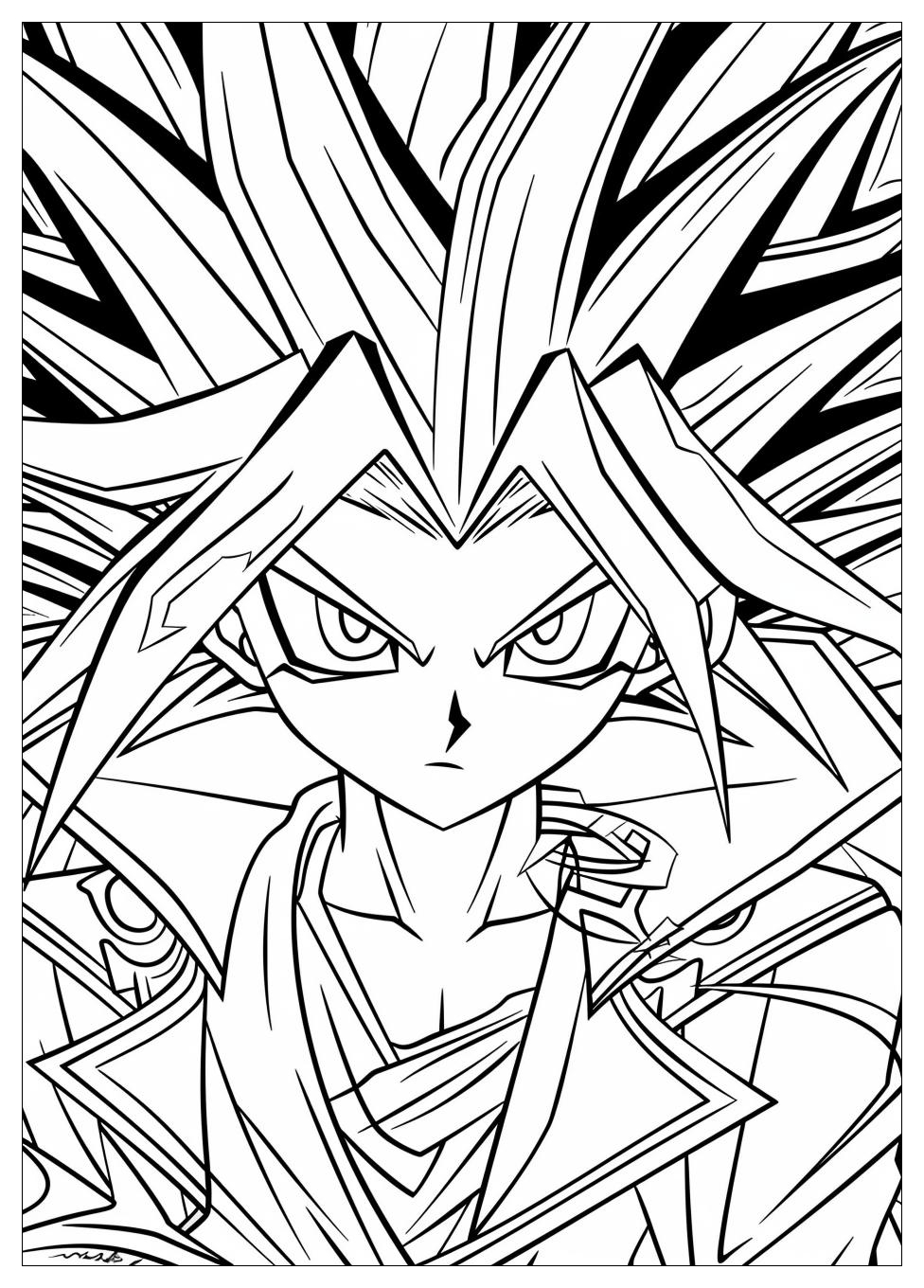 Yu Gi Oh Coloring Pages-2