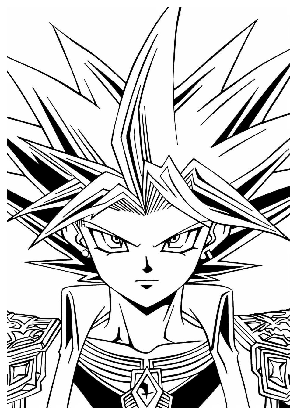 Yu Gi Oh Coloring Pages-20