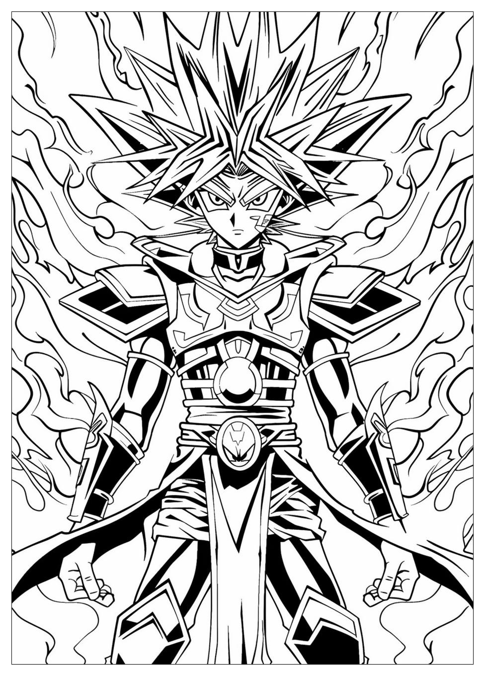 Yu Gi Oh Coloring Pages-3