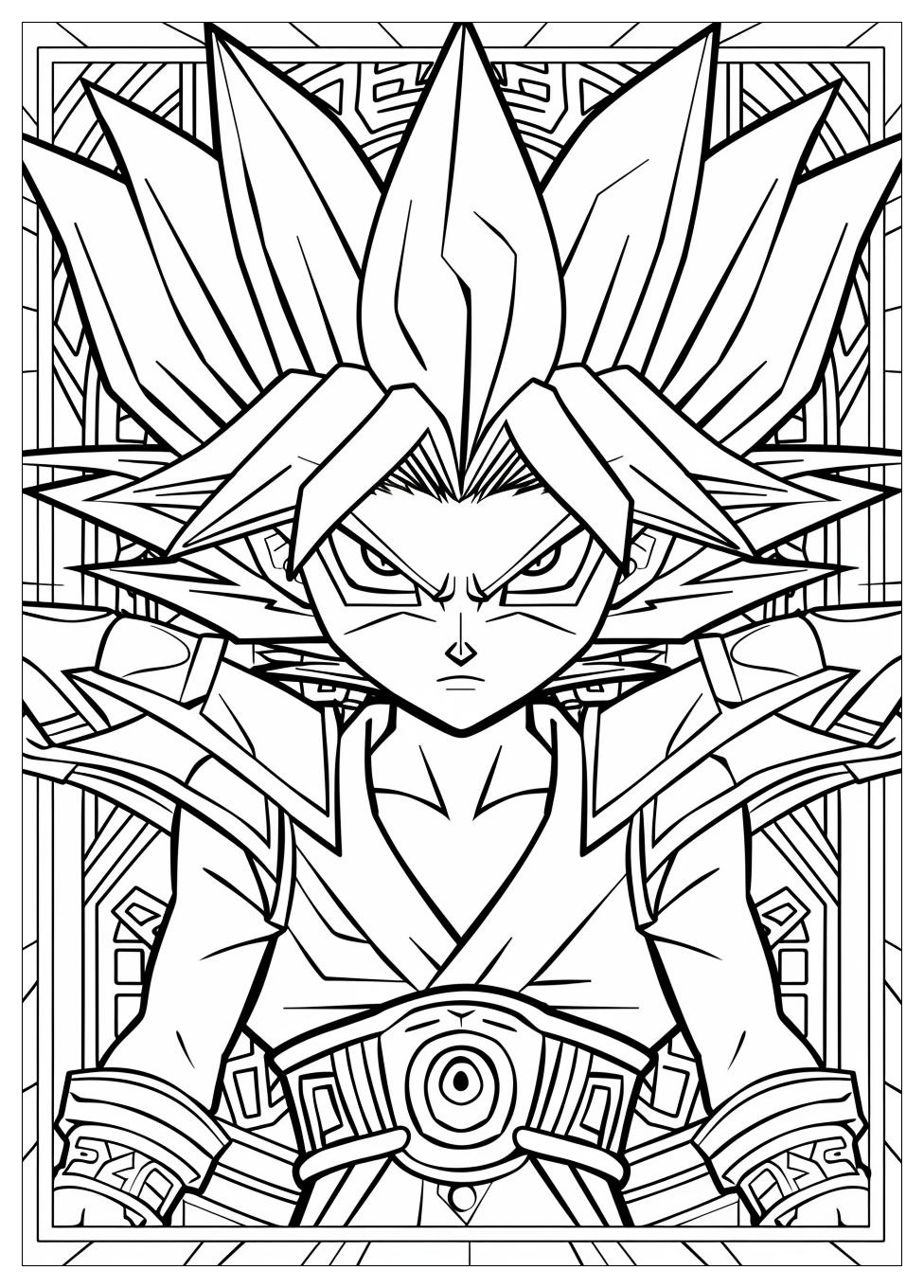 Yu Gi Oh Coloring Pages-4