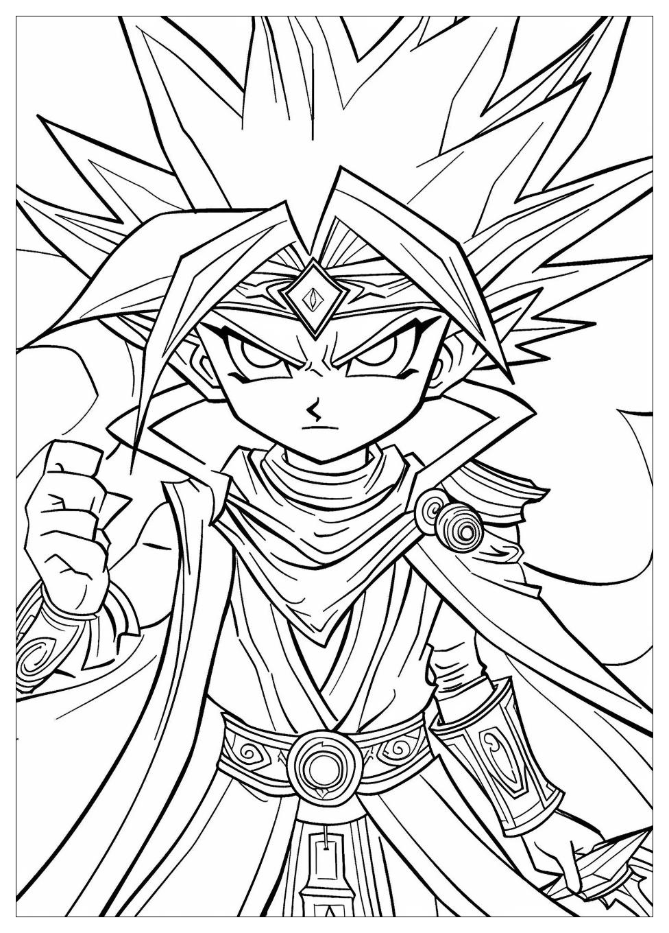 Yu Gi Oh Coloring Pages-5