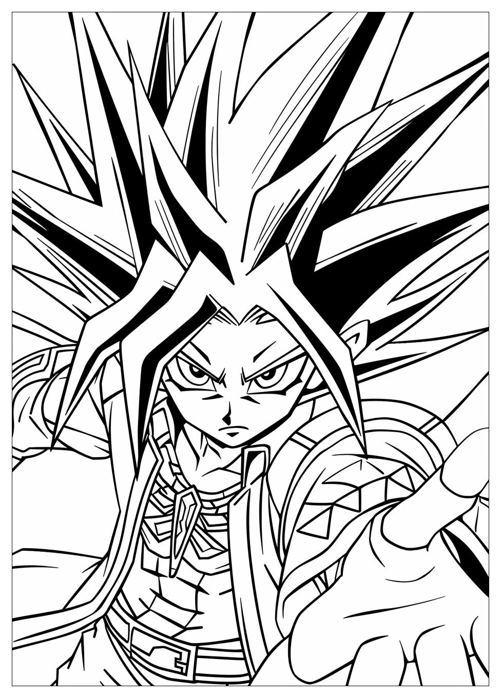 Yu Gi Oh Coloring Pages-6