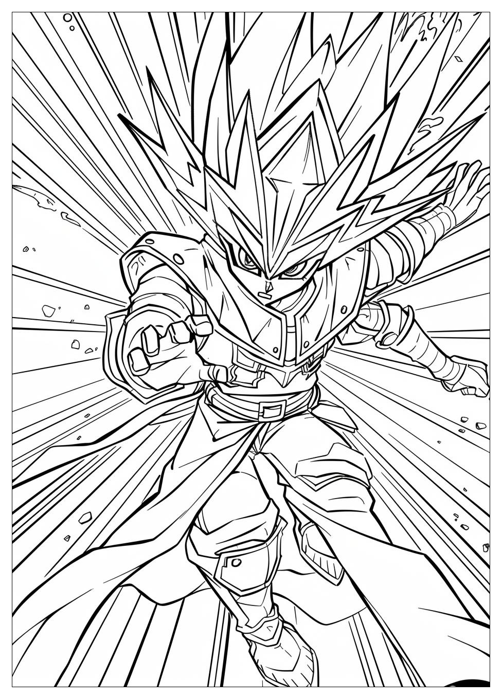 Yu Gi Oh Coloring Pages-7