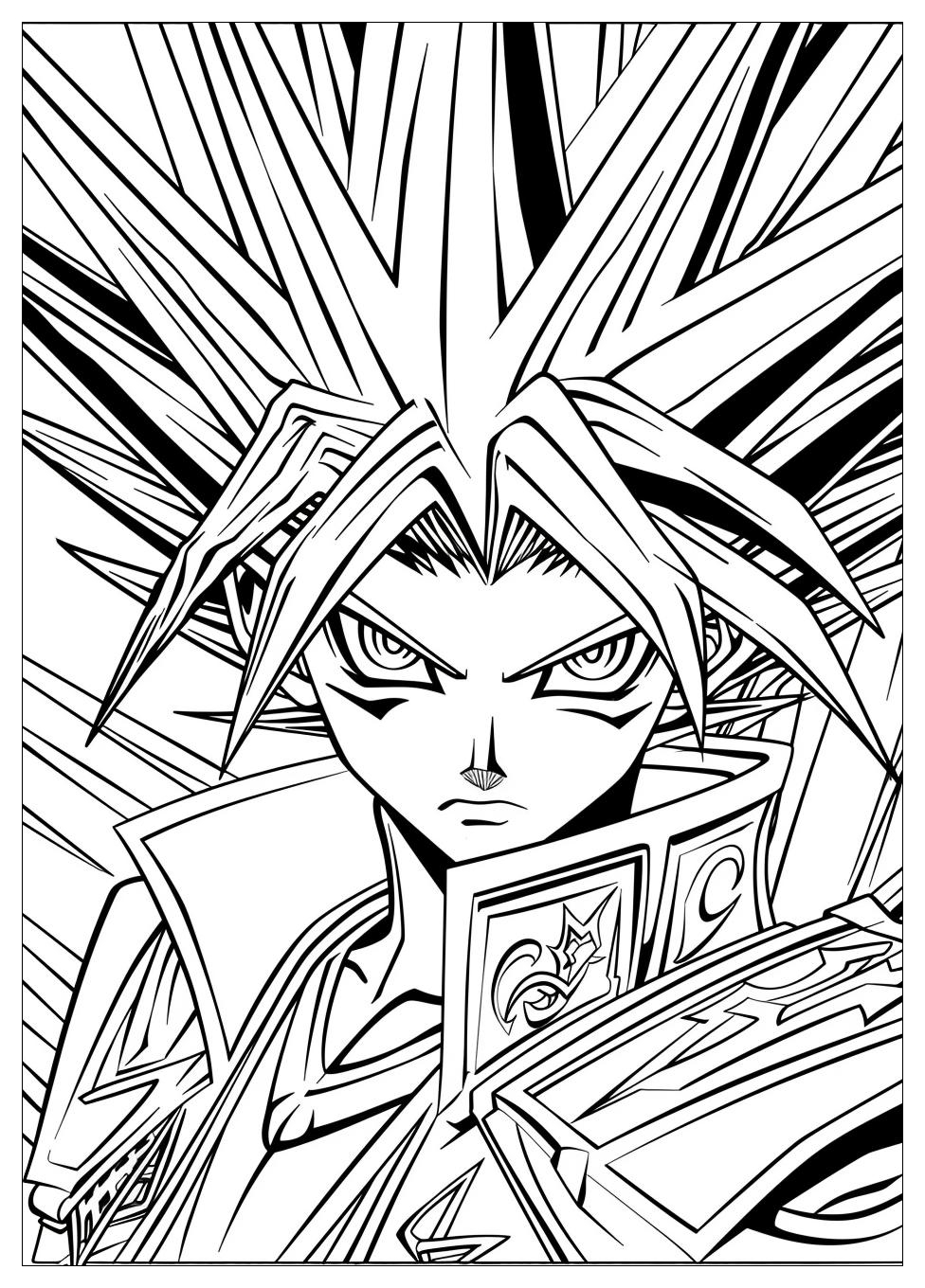 Yu Gi Oh Coloring Pages-8