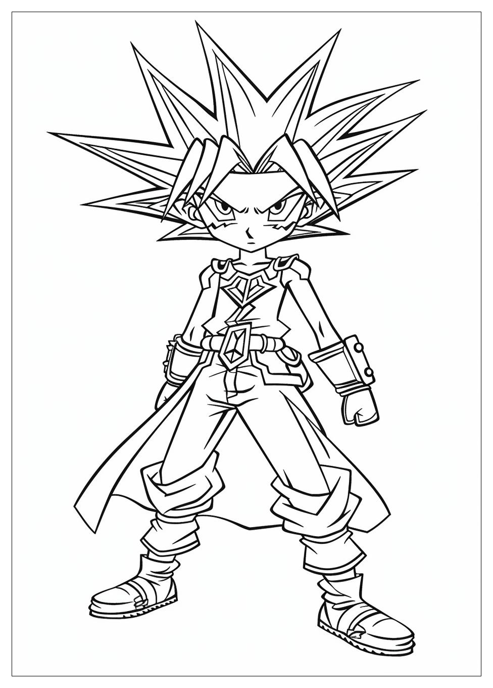 Yu Gi Oh Coloring Pages-9