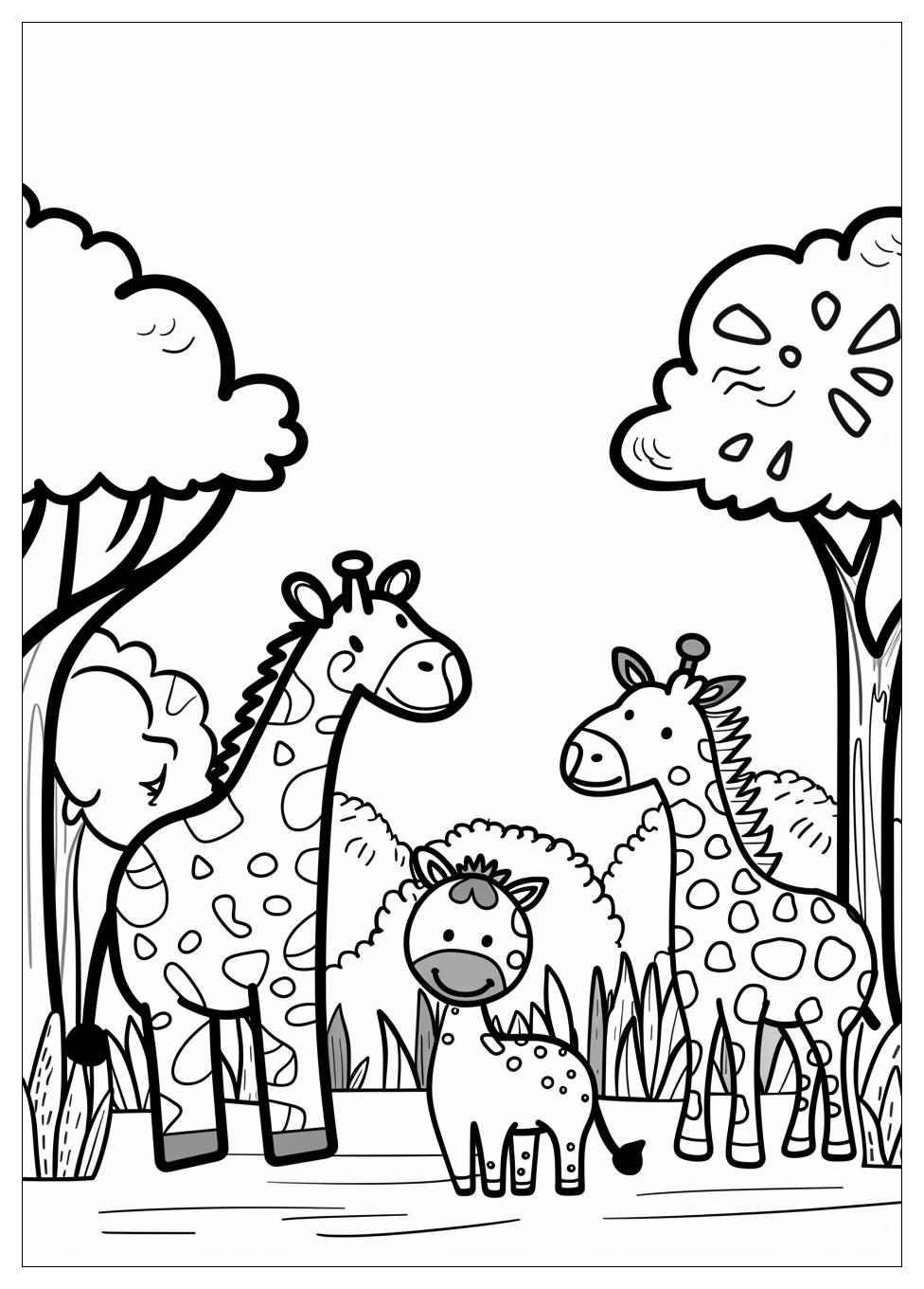 Zoo Coloring Pages-10