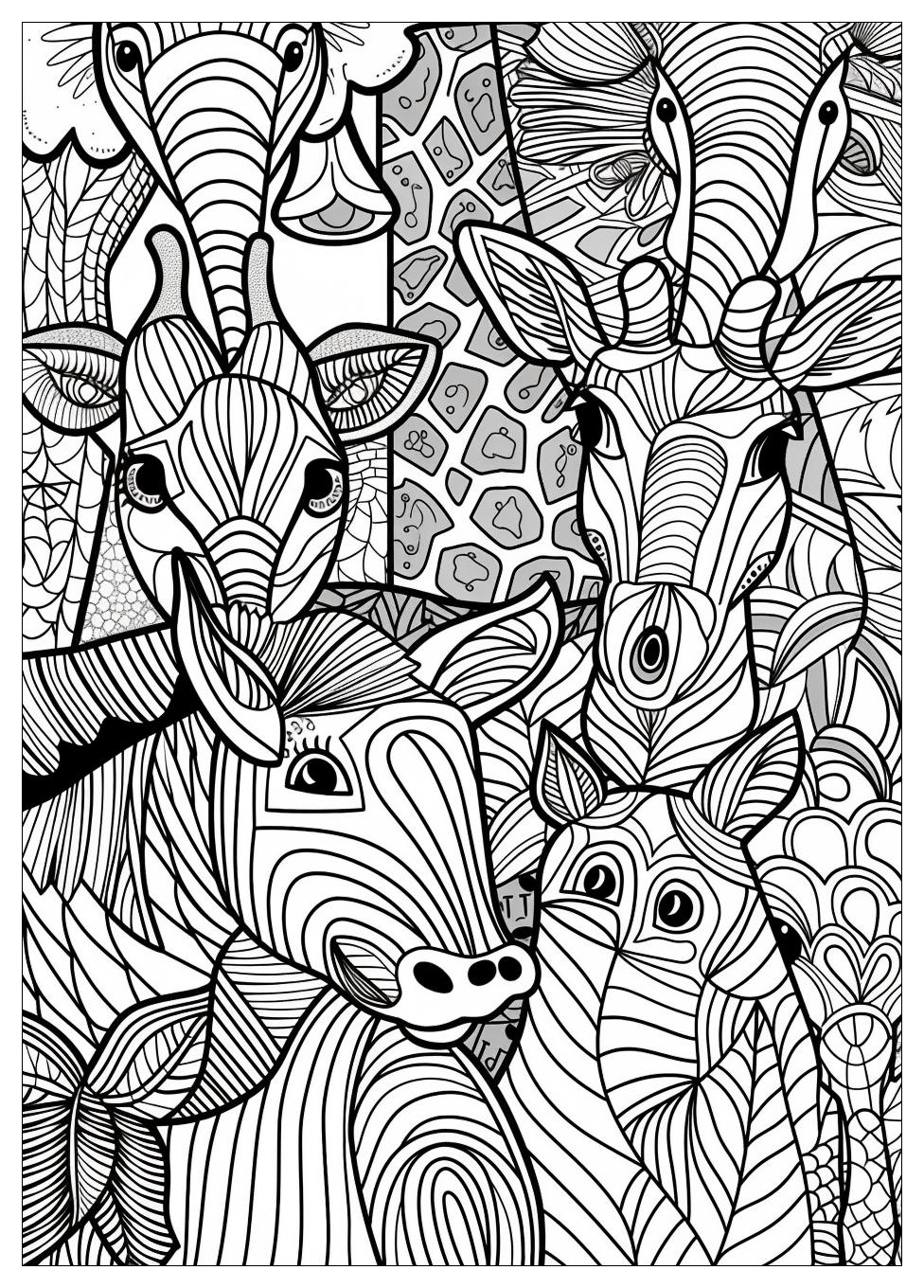 Zoo Coloring Pages-13