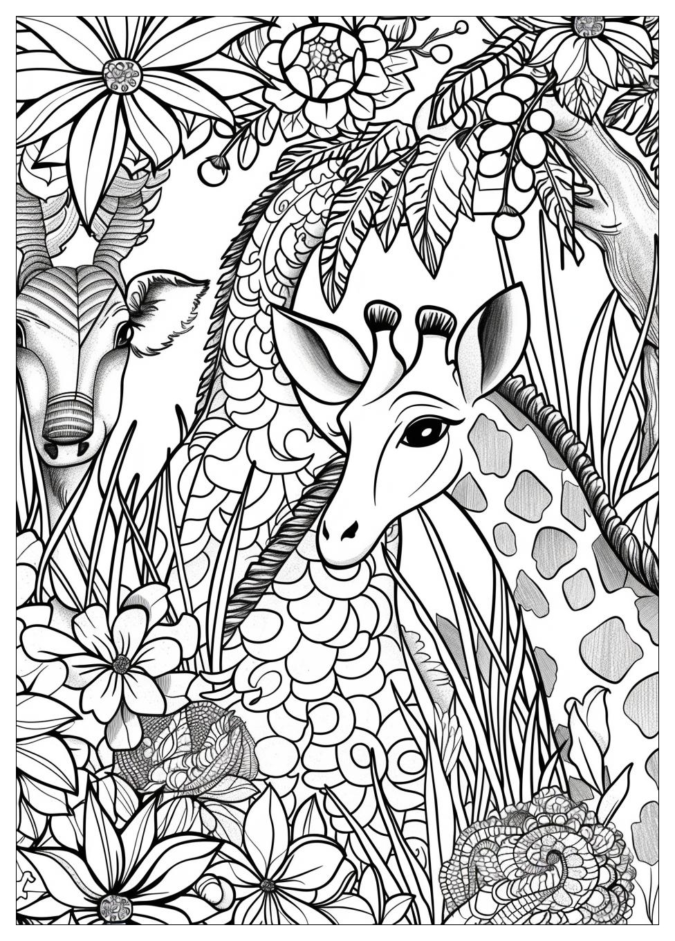 Zoo Coloring Pages-15