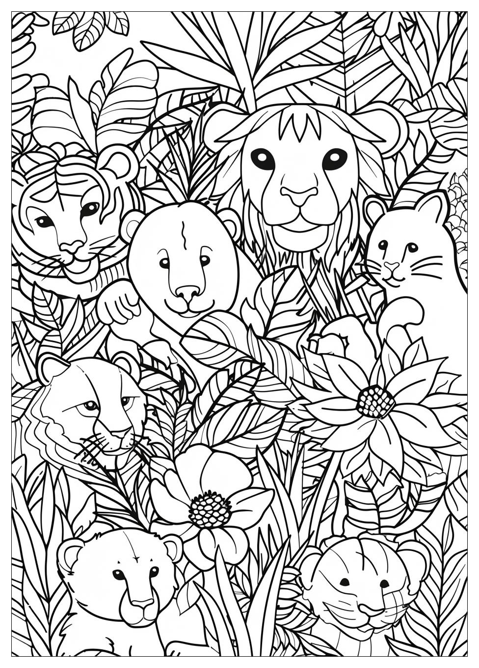 Zoo Coloring Pages-17