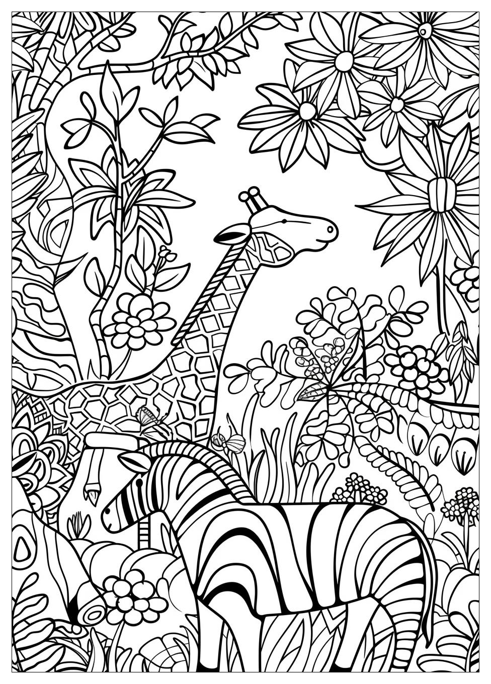 Zoo Coloring Pages-18