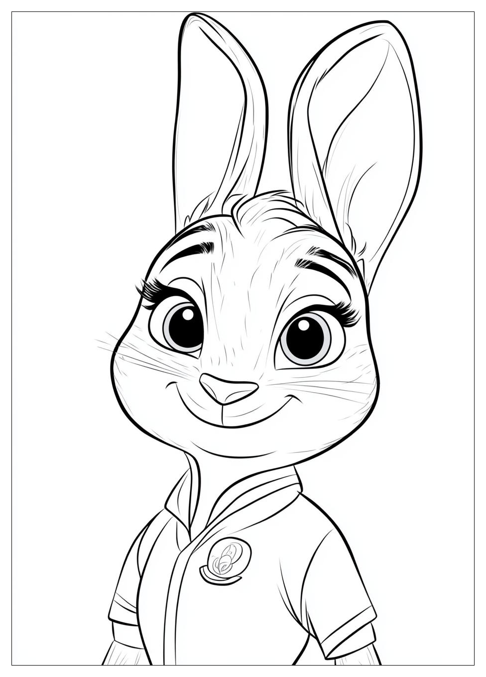Zootopia Coloring Pages-1