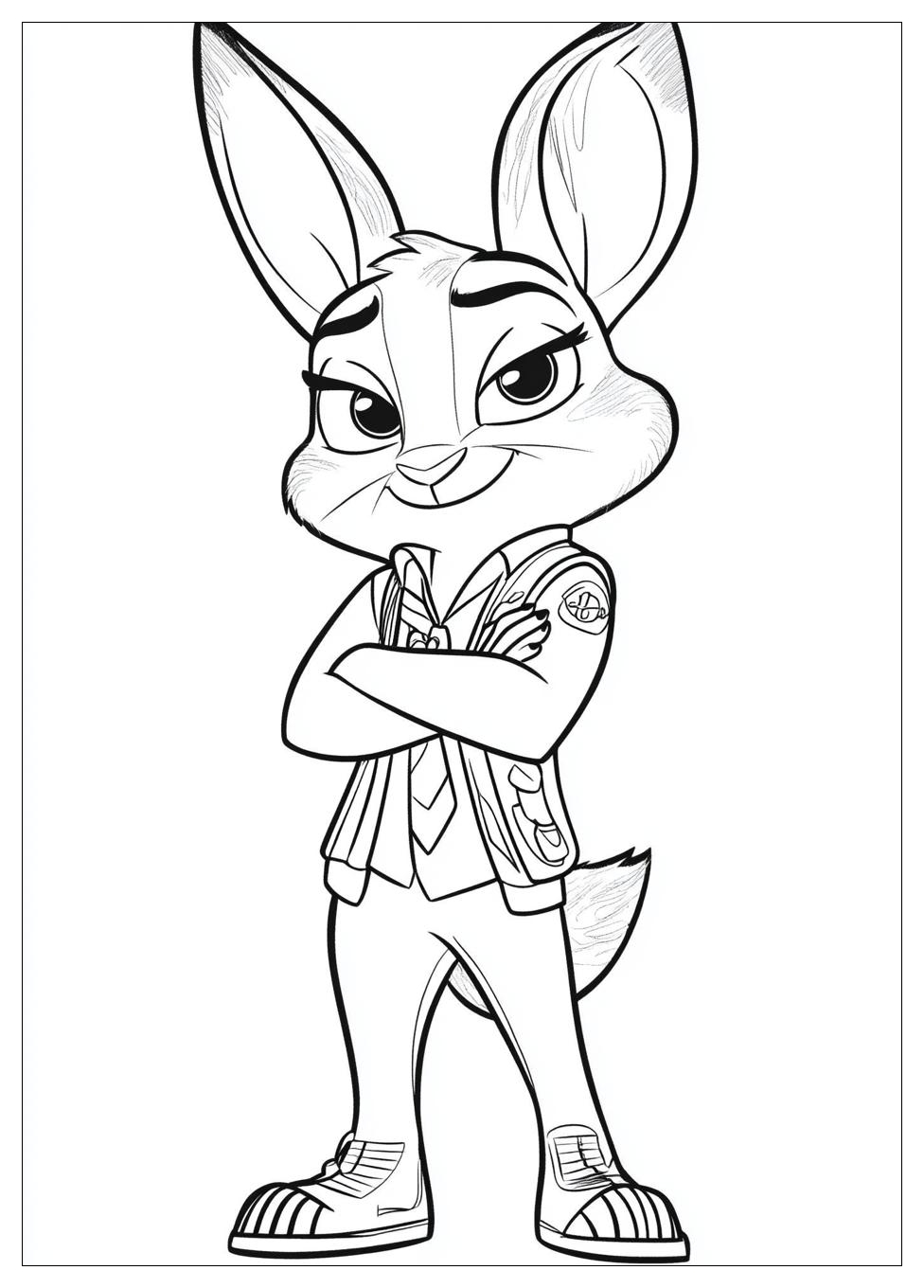 Zootopia Coloring Pages-15