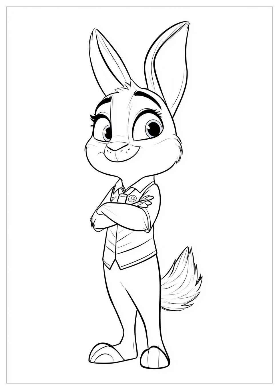 Zootopia Coloring Pages-16
