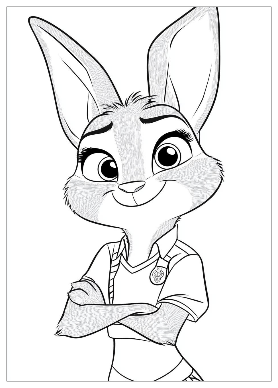 Zootopia Coloring Pages-18