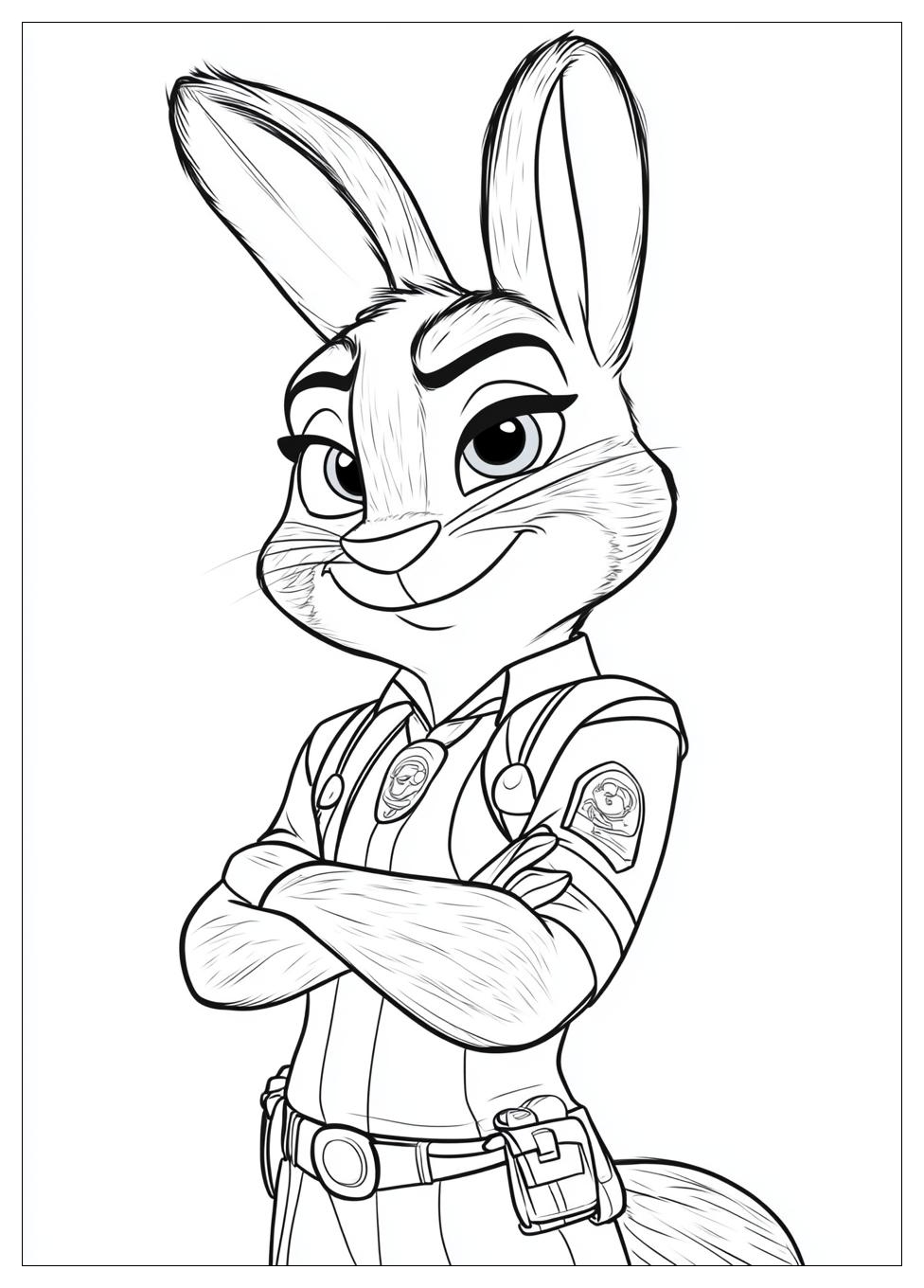 Zootopia Coloring Pages-19