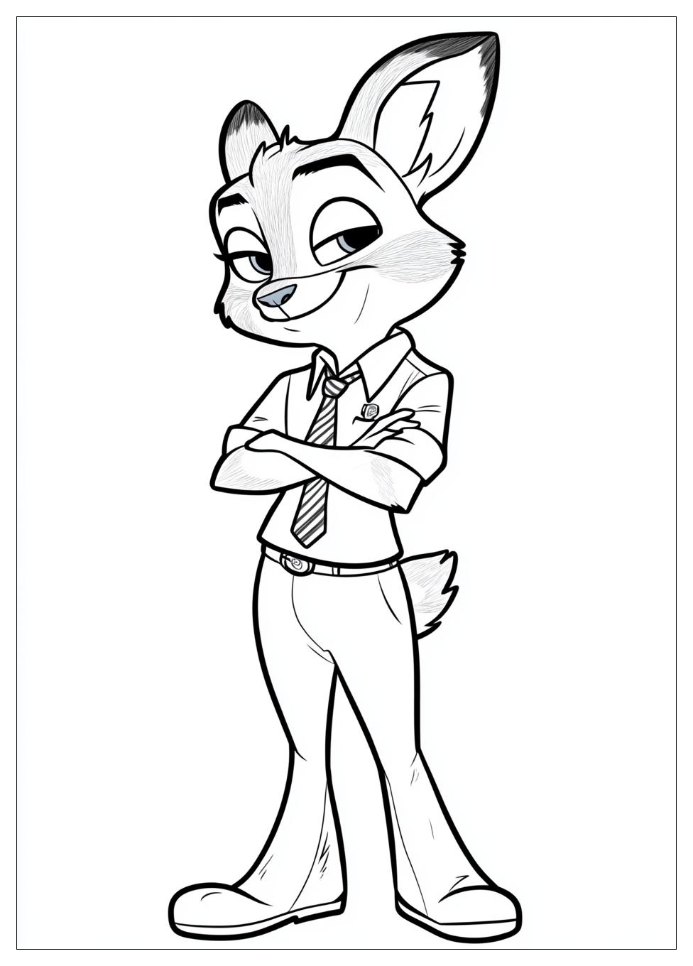 Zootopia Coloring Pages-20