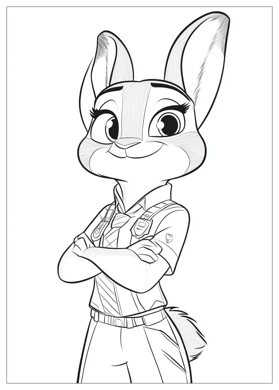 Zootopia Coloring Pages-5