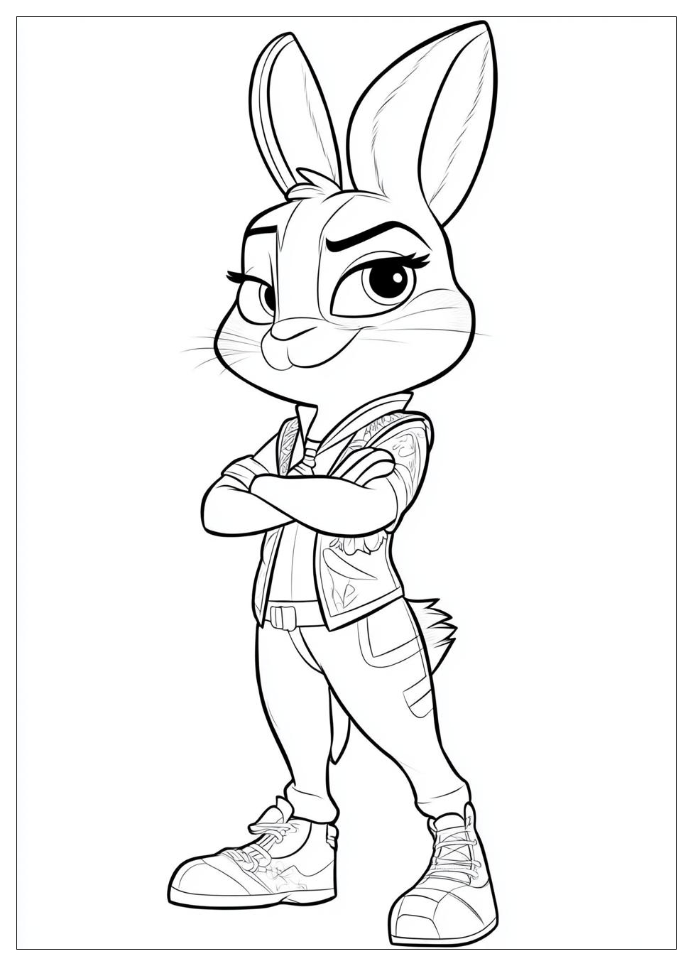 Zootopia Coloring Pages-8