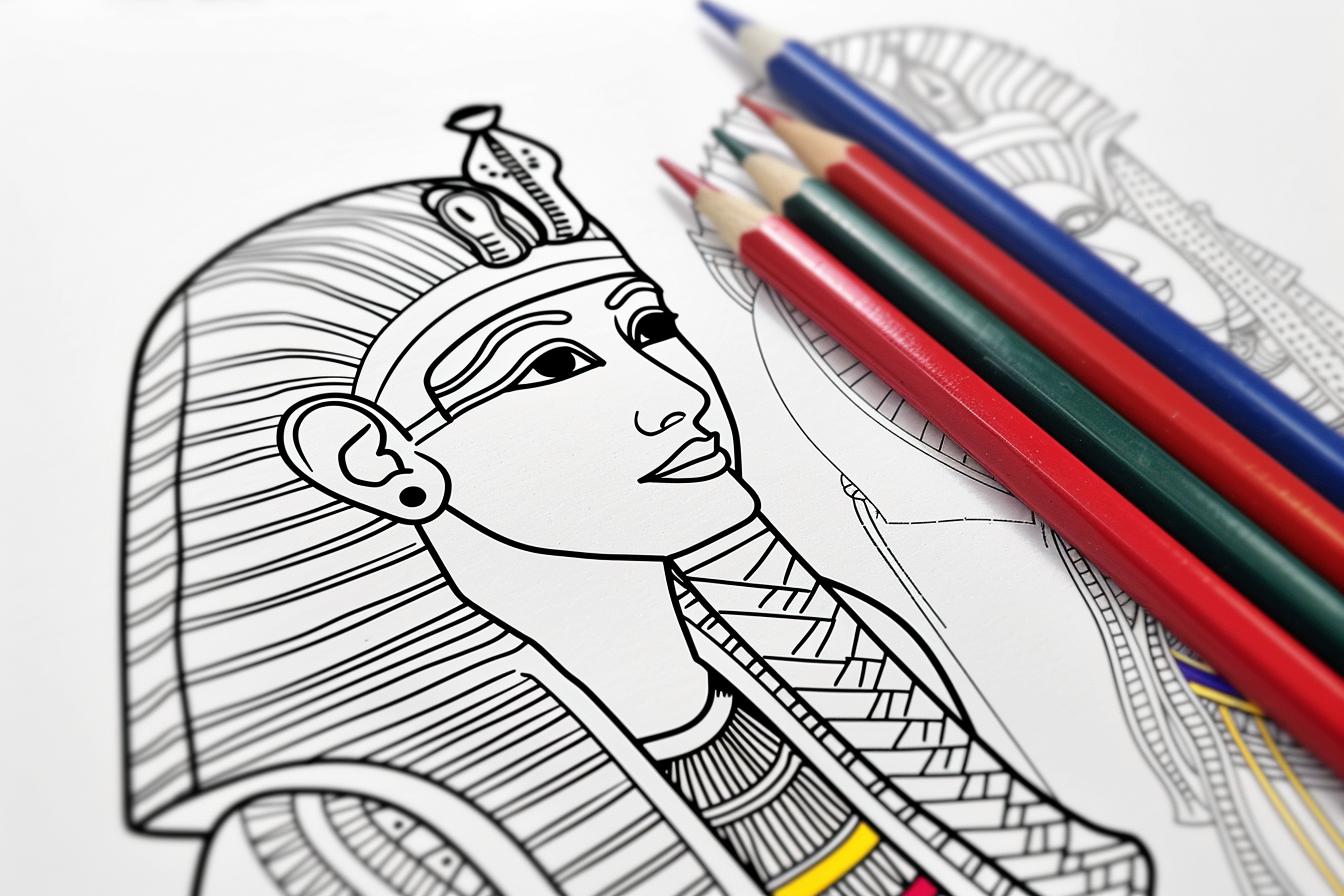 Ancient Egypt Coloring Pages Free Printable PDF Ancient Egypt Coloring Pages