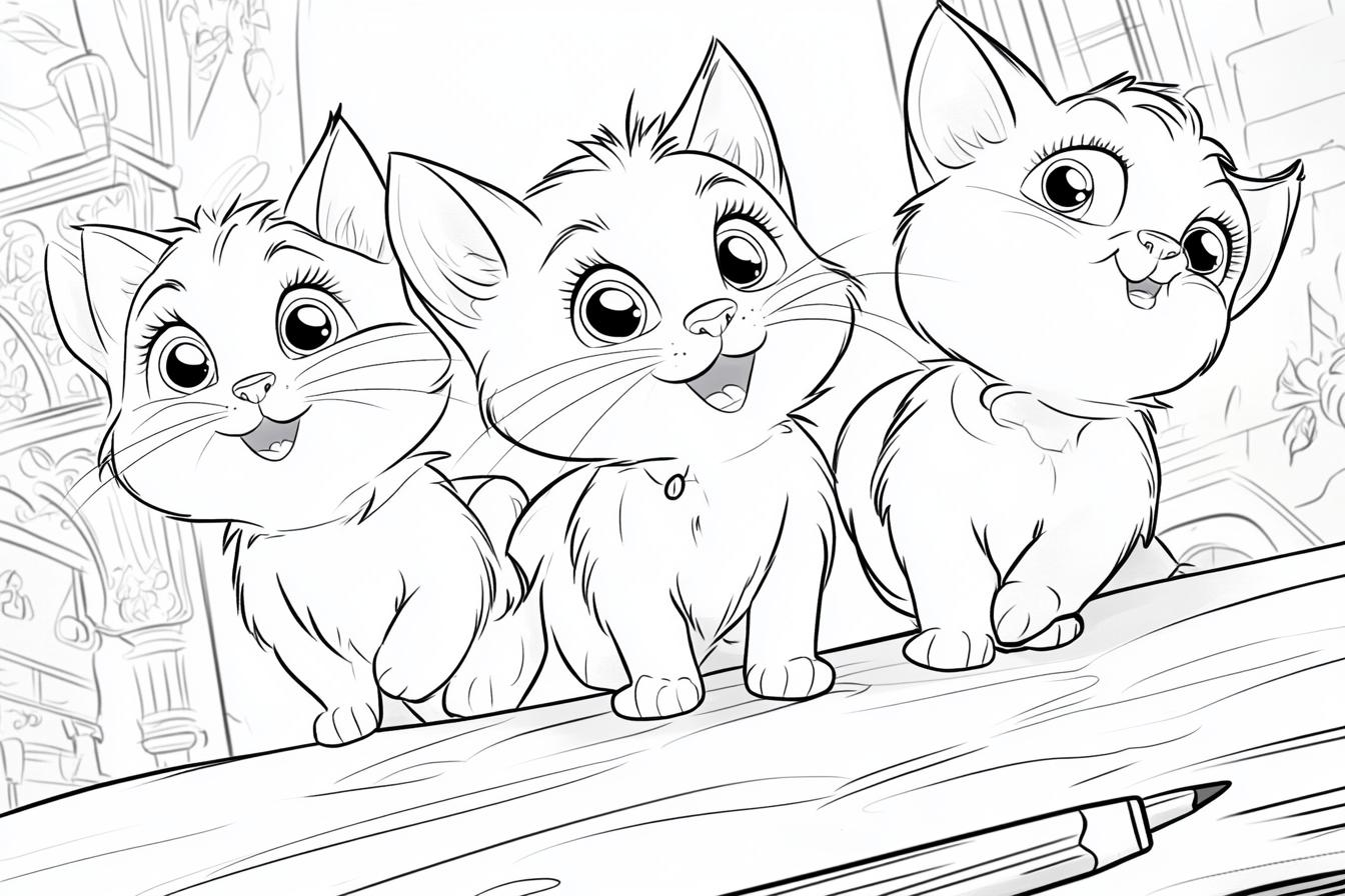 Free Printable PDF Aristocats Coloring Pages