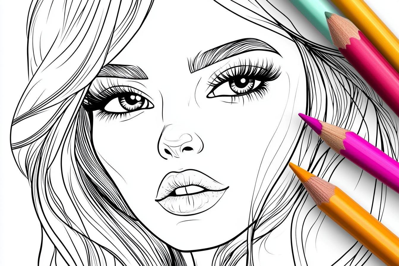 Barbie Coloring Pages Free Printable PDF Barbie Coloring Pages