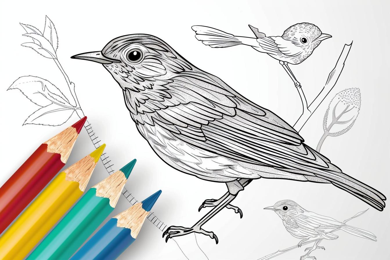 Bird Coloring Pages Free Printable PDF Bird Coloring Pages
