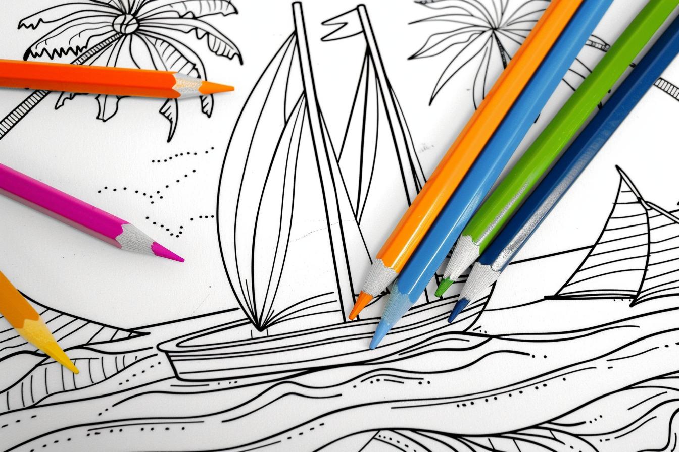 Boat Coloring Pages Free Boat Coloring Pages