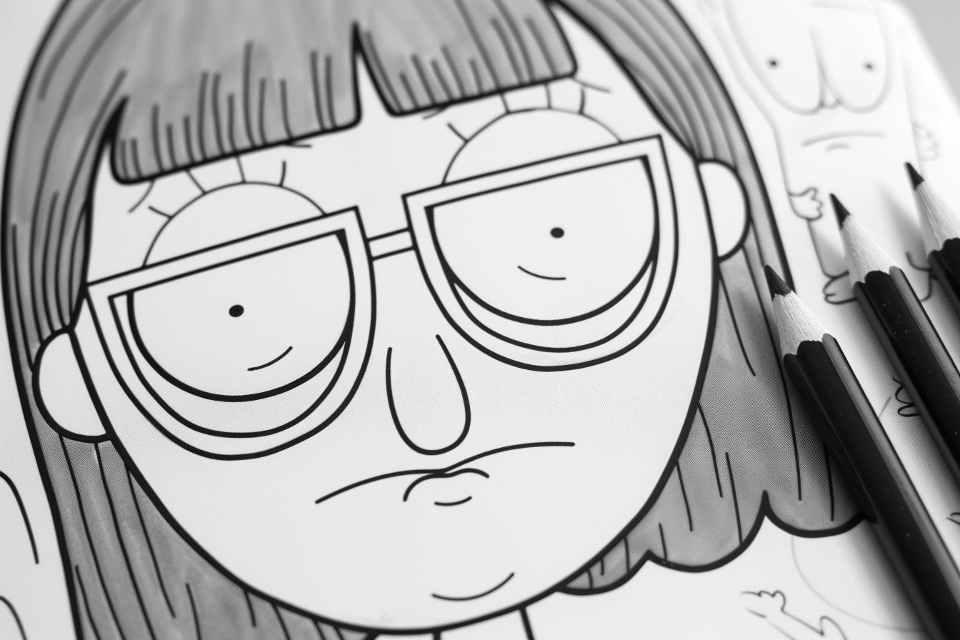 Bobs Burgers Coloring Pages Free Printable PDF Bobs Burgers Coloring Pages