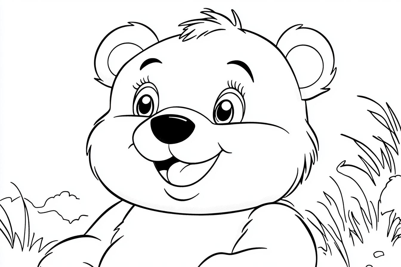 Care Bear Coloring Pages Free Printable PDF Care Bear Coloring Pages