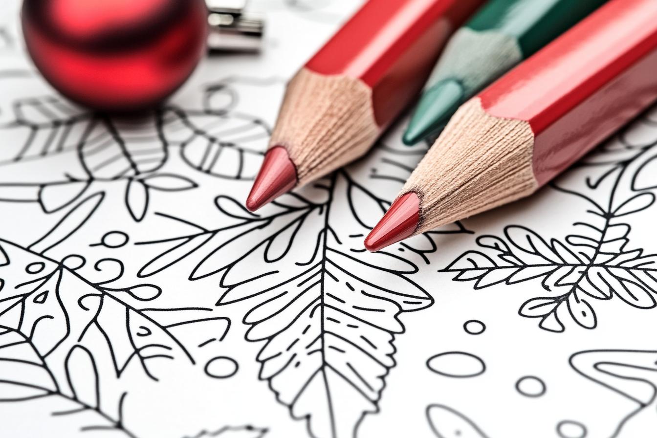 Free Printable PDF Christmas Coloring Pages
