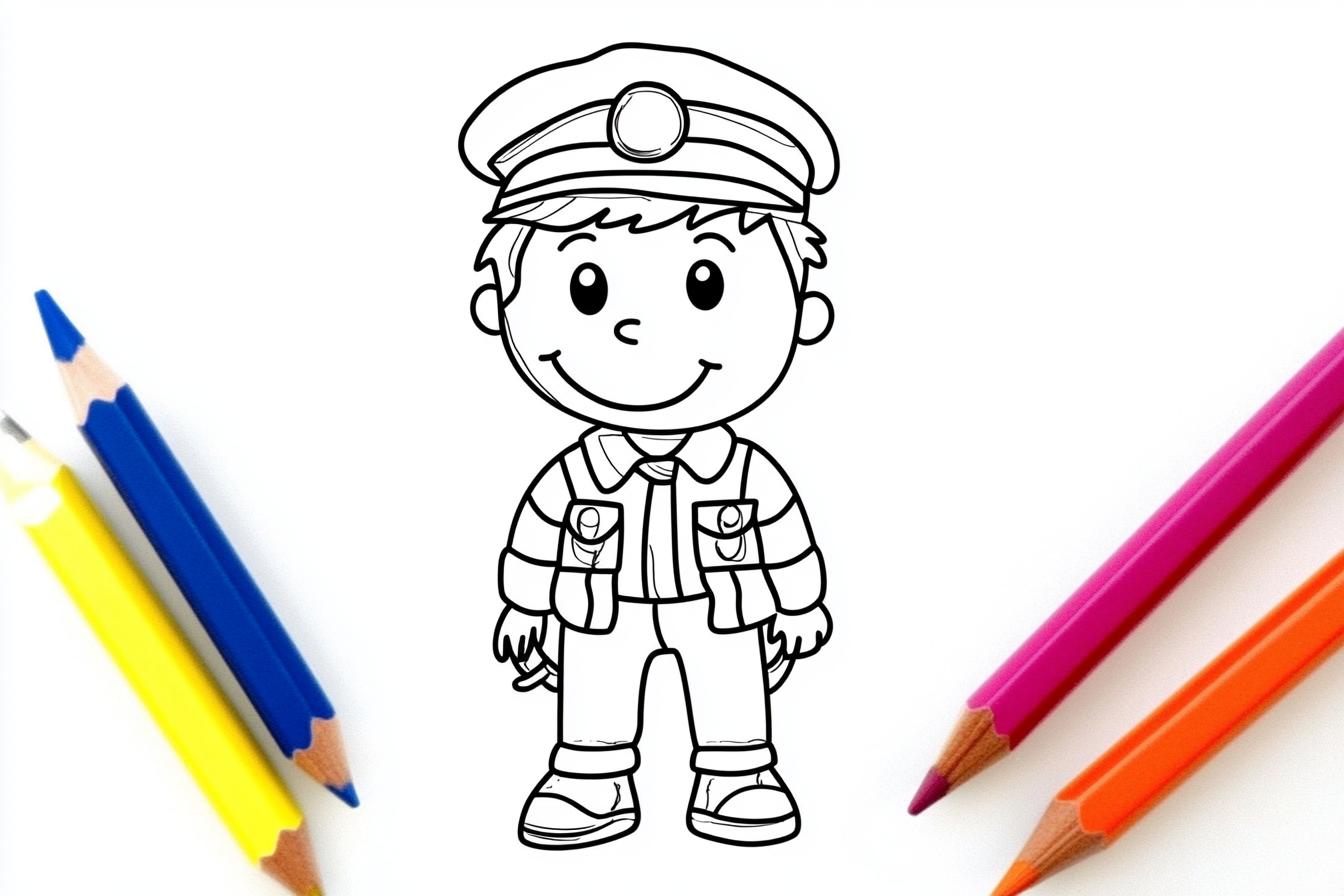 Community Helpers Coloring Pages Free Printable PDF Community Helpers Coloring Pages