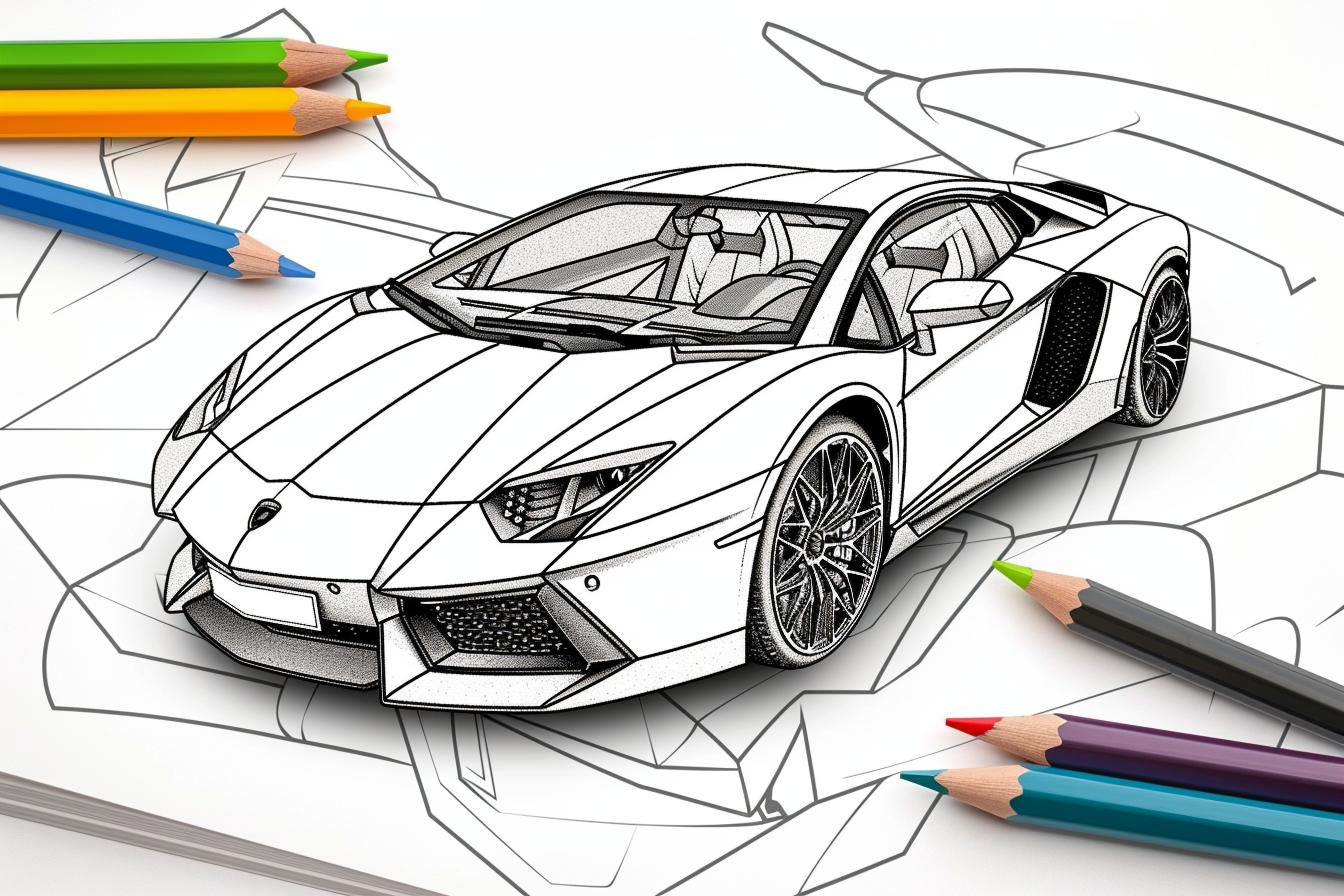 Cool Car Coloring Pages Free Cool Car Coloring Pages