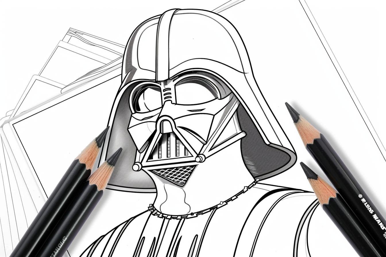Darth Vader Coloring Pages Free Printable PDF Darth Vader Coloring Pages