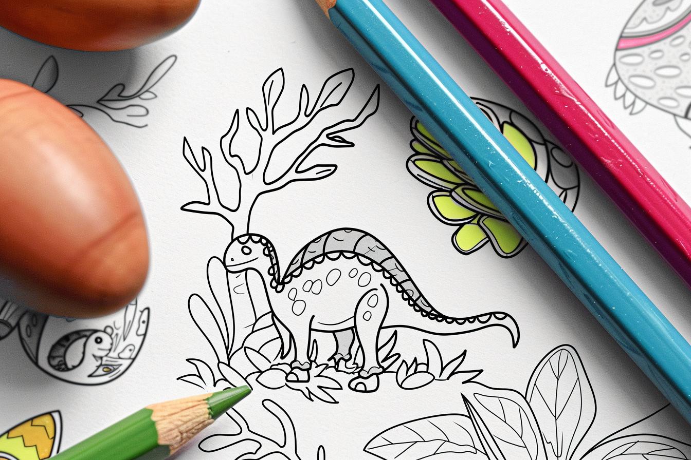 Dinosaur Egg Coloring Pages Free Printable PDF Dinosaur Egg Coloring Pages