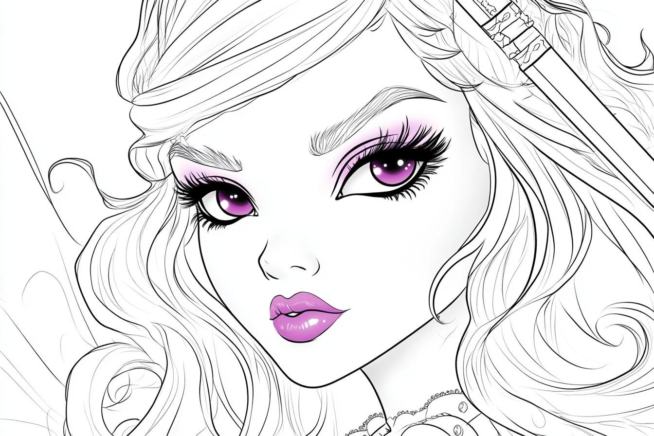 Free Printable PDF Ever After High Coloring Pages