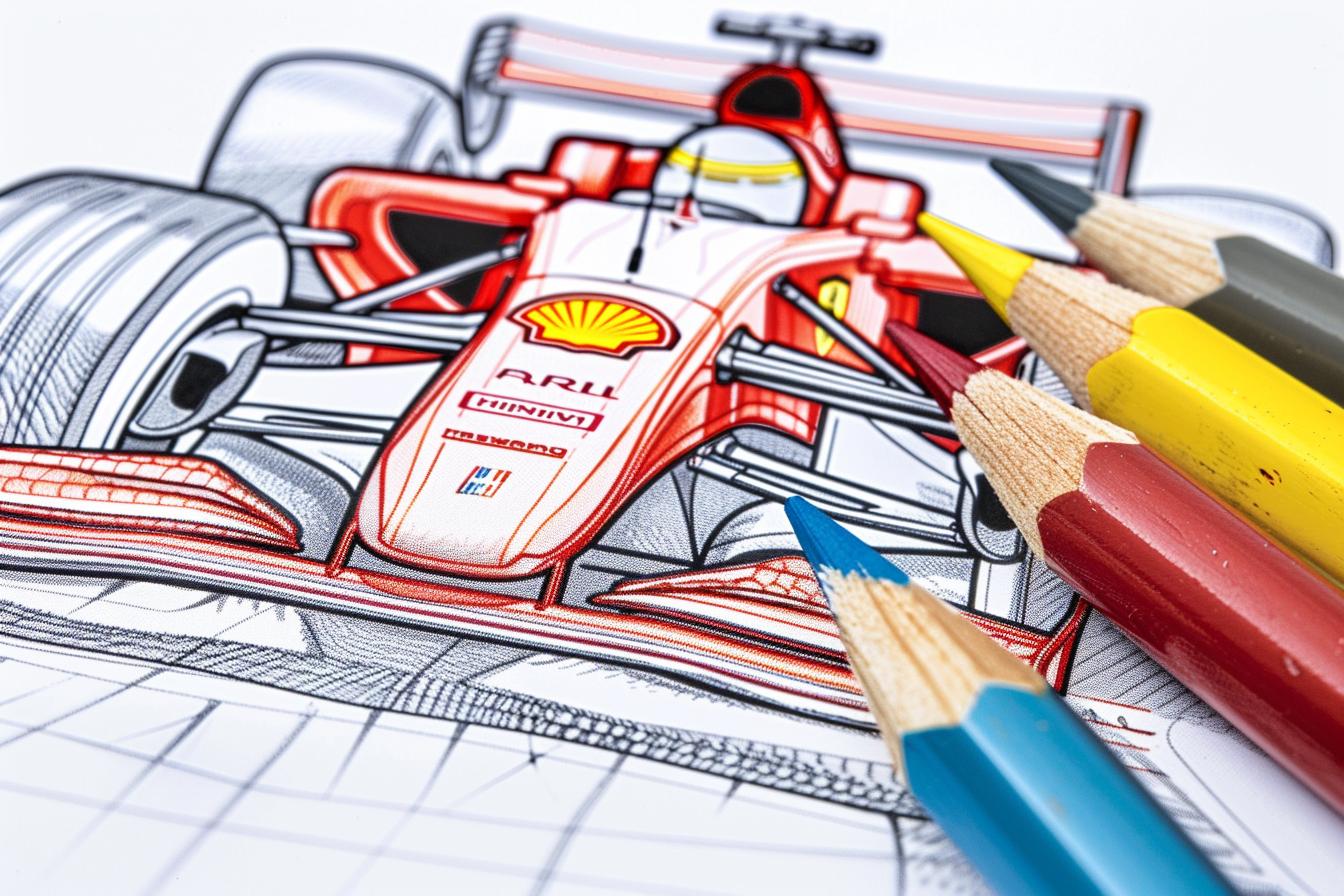 F1 Coloring Pages Free F1 Coloring Pages