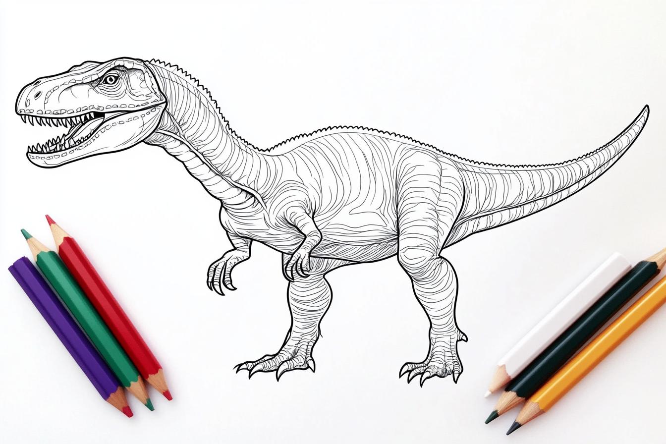 Gigantosaurus Coloring Pages Free Printable PDF Gigantosaurus Coloring Pages