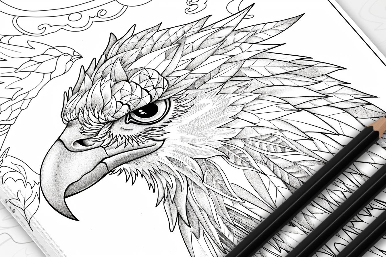 Griffin Coloring Pages Free Printable PDF Griffin Coloring Pages