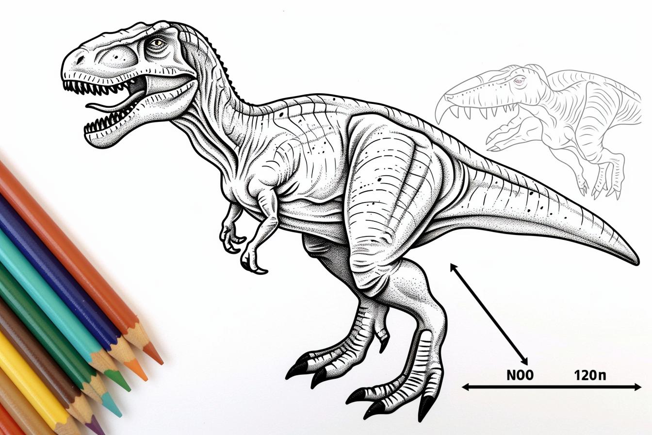 Indominus Rex Coloring Pages Free Printable PDF Indominus Rex Coloring Pages